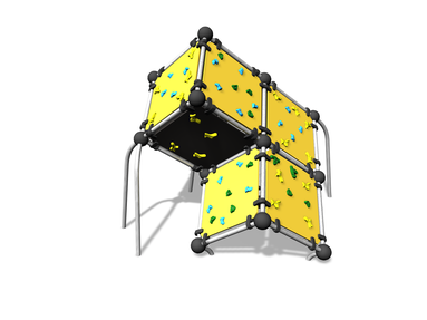 Metal products: CLOXX WALL BOULDERING CUBE L
