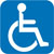 Símbolo de acceso para personas discapacitadas