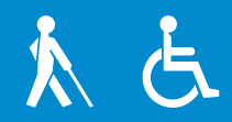 Símbolos de acceso para personas discapacitadas